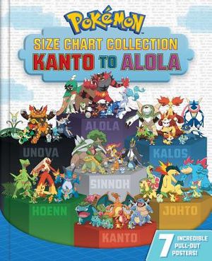 Pok&eacute;mon Size Chart Collection: Kanto to Alola image number 0