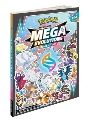 Pok&eacute;mon the Official Mega Evolutions Sticker Book image number 0