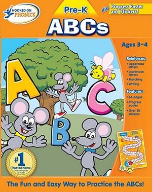 Hooked on Phonics Pre-K ABCs [With Poster] image number 0
