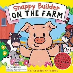 Snappy Builder: On the Farm [With 36 Pieces to Build a 3-D Barn] image number 0
