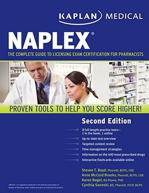 Kaplan Medical Naplex: The Complete Guide to Licensing Exam Certification for Pharmacists image number 0
