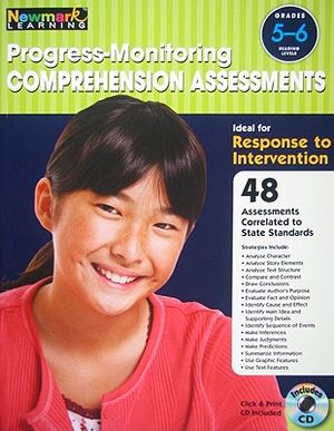 Progress-Monitoring Comprehension Assessments: Grades 5-6 [With CDROM] image number 0