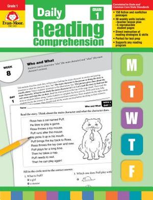 Daily Reading Comprehension, Grade 1 Te image number 0