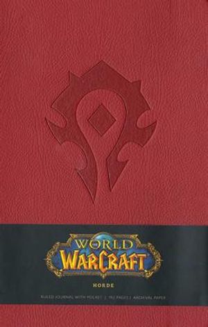 World of Warcraft Horde Hardcover Ruled Journal (Large) image number 0