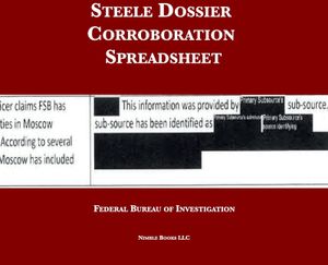 Steele Dossier Corroboration Spreadsheet image number 0