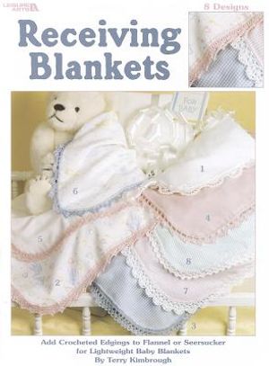 Receiving Blankets: Add Crocheted Edgings to Flannel or Seersucker for Lightweight Baby Blankets image number 0
