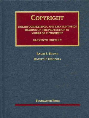 Copyright, Unfair Competition, and Related Topics, 11th image number 0