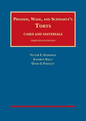 Torts, Cases and Materials image number 0