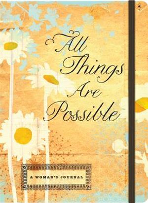 All Things Are Possible Inspirational Message Journal image number 0