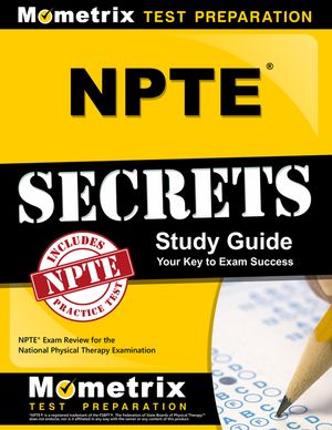 Npte Secrets Study Guide: Npte Exam Review for the National Physical Therapy Examination image number 0