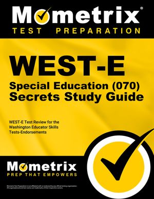 WEST-E Special Education (070) Secrets Study Guide image number 0