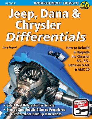 Jeep, Dana & Chrysler Differentials: How to Rebuild the 8-1/4, 8-3/4, Dana 44 & 60 & AMC 20 image number 0