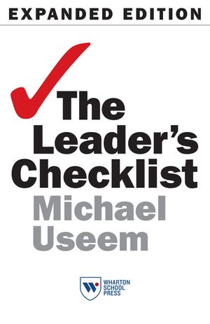 The Leader's Checklist, Expanded Edition: 15 Mission-Critical Principles image number 0