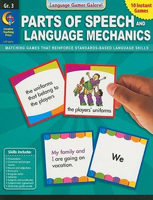 Parts of Speech and Language Mechanics, Grade 3 image number 0