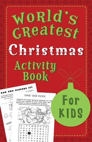 World's Greatest Christmas Activity Book for Kids image number 0
