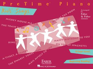 Pretime Piano Kids' Songs : Primer Level, Beginning Reading image number 0