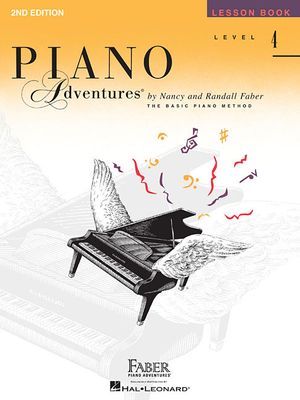 Level 4 - Lesson Book; Piano Adventures image number 0