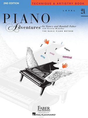 Level 2a - Technique & Artistry Book: Piano Adventures image number 0