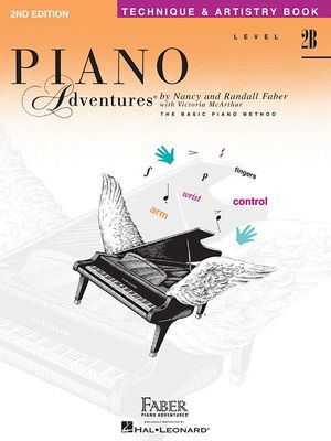 Level 2b - Technique & Artistry Book; Piano Adventures image number 0