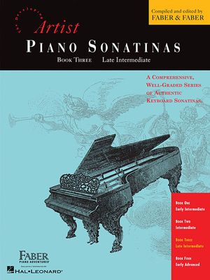 Piano Sonatinas, Book Three : Late Intermediate image number 0