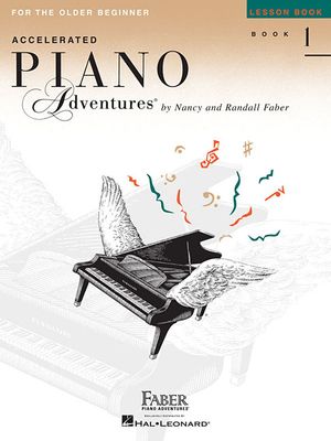 Accelerated Piano Adventures, Book 1, Lesson Book: For the Older Beginner image number 0