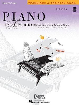 Piano Adventures Level 3B : Technique & Artistry Book, A Basic Piano Method image number 0