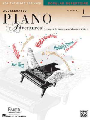 Accelerated Piano Adventures for the Older Beginner, Book 1; Popular Repertoire image number 0