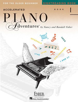Accelerated Piano Adventures for the Older Beginner Sightreading, Book 1 image number 0
