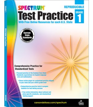 Spectrum Test Practice, Grade 1 image number 0