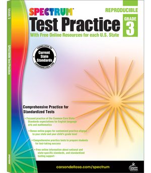 Spectrum Test Practice, Grade 3 image number 0