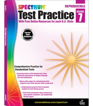 Spectrum Test Practice, Grade 7 image number 0