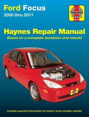 Ford Focus 2000 Thru 2011 Haynes Repair Manual image number 0