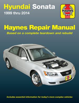Hyundai Sonata 1999 Thru 2014 Haynes Repair Manual image number 0