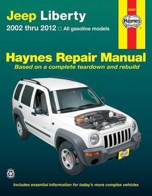 Haynes Jeep Liberty Repair Manual: 2002 Thru 2012: All Gasoline Models image number 0