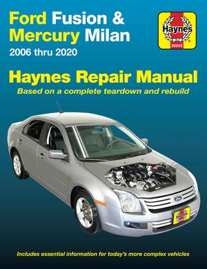 Ford Fusion & Mercury Milan 2006 Thru 2014 Haynes Repair Manual: 2006 Thru 2014 image number 0