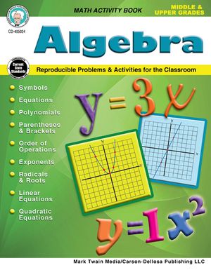 Algebra, Grades 5 - 12 image number 0