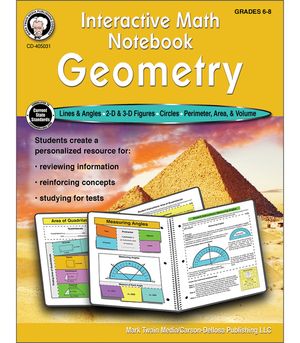 Interactive Math Notebook: Geometry Resource Book image number 0