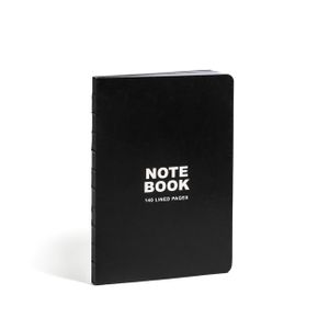 Black A5 Notebook: A5 Notebook image number 0