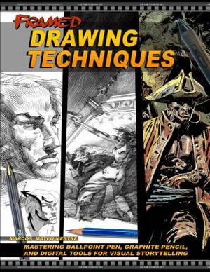 Framed Drawing Techniques: Mastering Ballpoint Pen, Graphite Pencil, and Digital Tools for Visual Storytelling image number 0