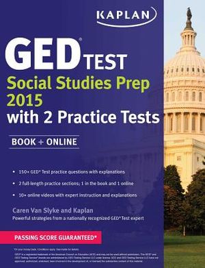 Kaplan GED Test Social Studies Prep 2015: Book + Online image number 0