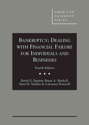 Bankruptcy : Dealing With Financial Failure for Individuals and Businesses image number 0