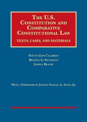 The U.S. Constitution and Comparative Constitutional Law: Texts, Cases, and Materials image number 0