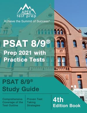 PSAT 8/9 Prep 2021 with Practice Tests: PSAT 8/9 Study Guide [4th Edition Book] image number 0