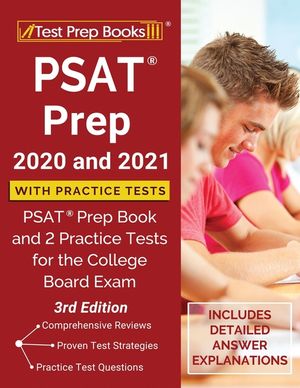 PSAT Prep 2020 and 2021 with Practice Tests: PSAT Prep Book and 2 Practice Tests for the College Board Exam [3rd Edition] image number 0