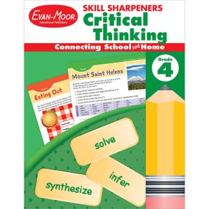 Skill Sharpeners Critical Thinking, Grade 4 image number 0