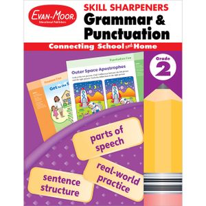 Skill Sharpeners Grammar and Punctuation, Grade 2 image number 0