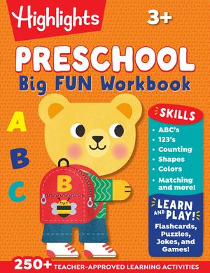 The Big Fun Preschool Activity Book: Build Skills and Confidence Through Puzzles and Early Learning Activities! image number 0