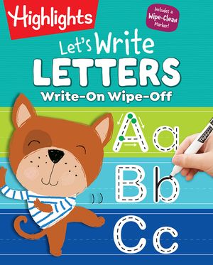 Write-On Wipe-Off Let's Write Letters image number 0