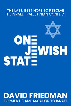 One Jewish State: The Last, Best Chance to Resolve the Israeli-Palestinian Conflict image number 0