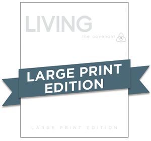 Covenant Bible Study: Living Participant Guide Large Print image number 0